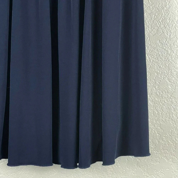 Speechless Dress Women's Sz 5 Fit & Flare Halter Backless Sequin Lined Blue - Picture 7 of 10